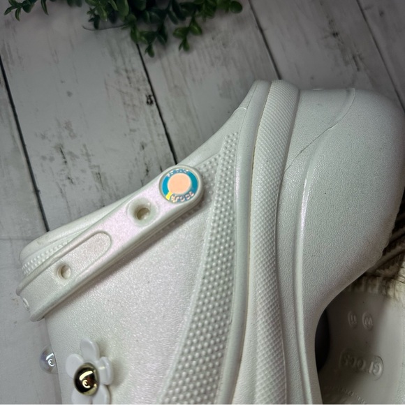 Crocs Classic Bae Iridescent Clogs SPECIAL EDITION - RARE Size 11 - Picture 7 of 11
